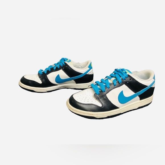 Dunk Low GS White Orion Blue Size 5.5Y (310569-147) Y2K - Picture 1 of 9
